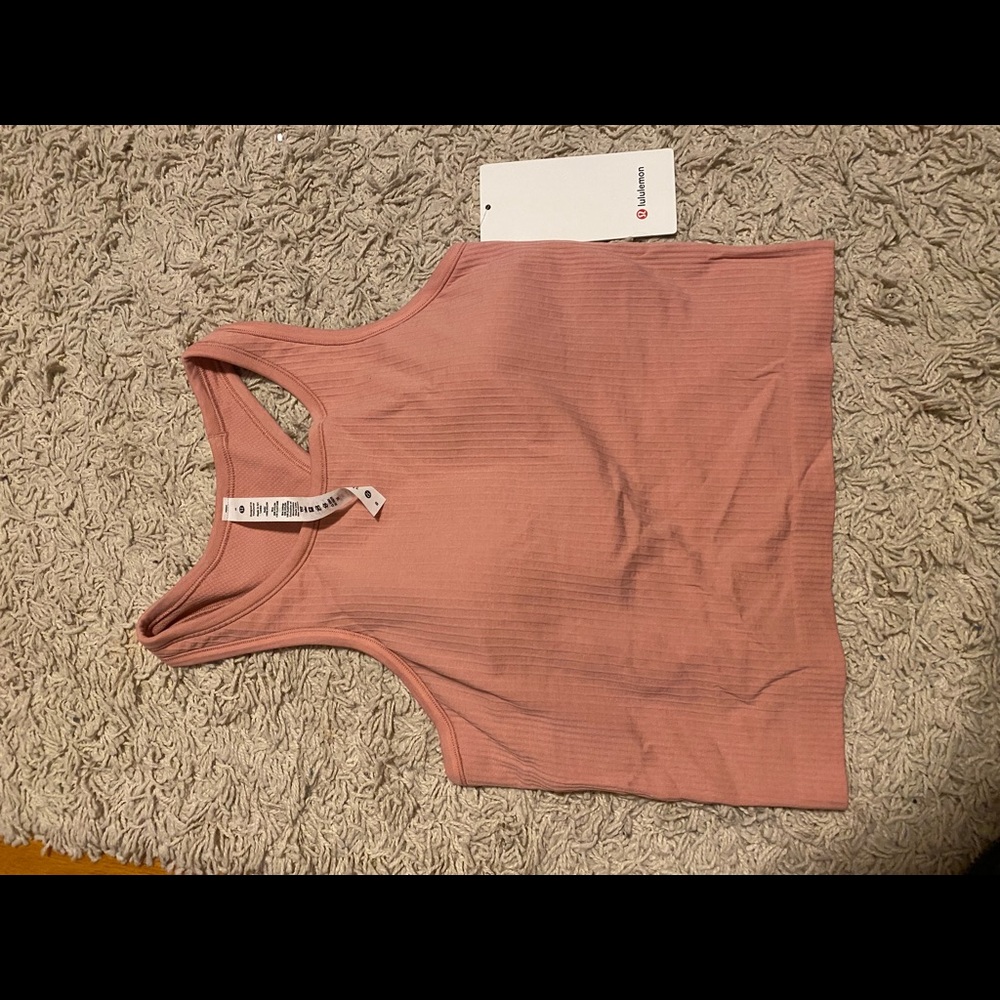 lululemon athletica Pink Tank Top